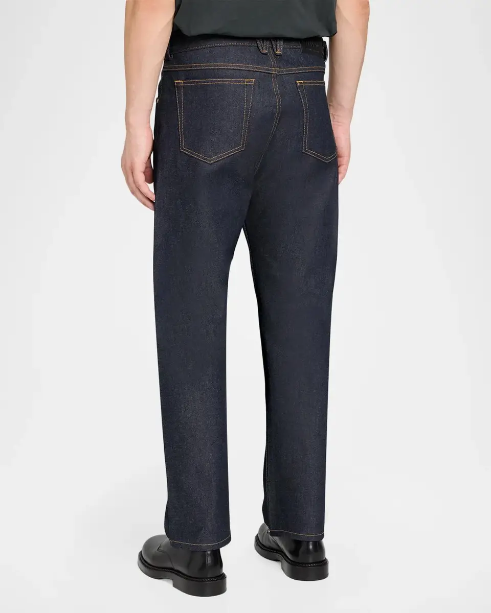 Willy Chavarria Men's Chente Relaxed Straight-Fit Jeans | Thumbnail 3 Willy Chavarria Men's Chente Relaxed Straight-Fit Jeans | Thumbnail 3