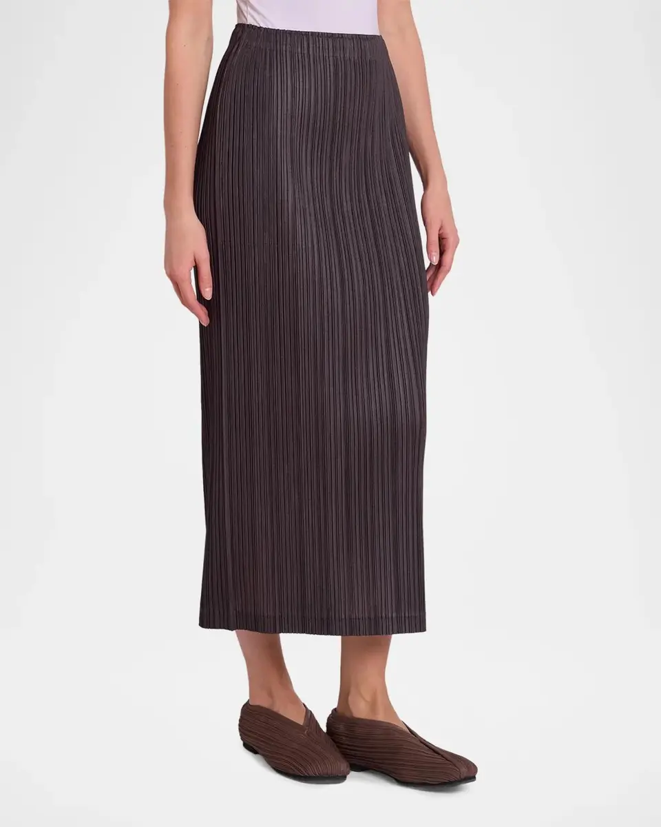 Issey Miyake Thicker Bottoms Plissé Midi Skirt | Thumbnail 4 Issey Miyake Thicker Bottoms Plissé Midi Skirt | Thumbnail 4