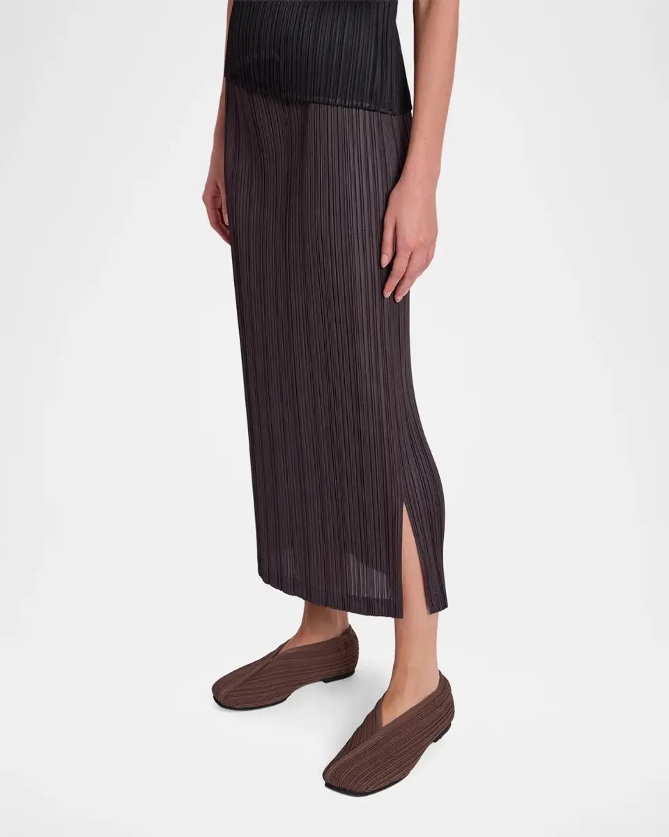 Issey Miyake Thicker Bottoms Plissé Midi Skirt | Thumbnail 5 Issey Miyake Thicker Bottoms Plissé Midi Skirt | Thumbnail 5