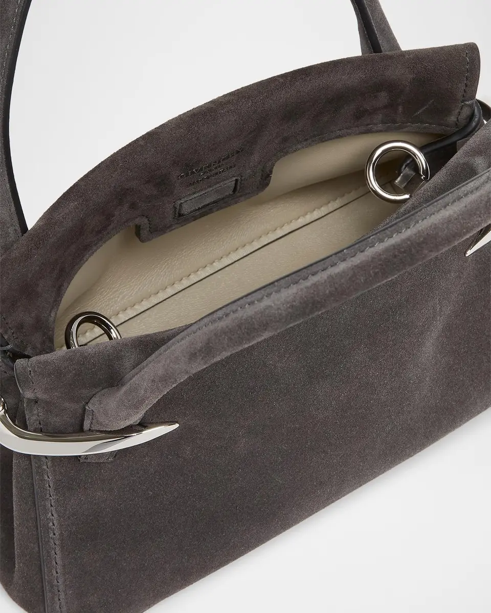Givenchy Pinch Mini Suede Crossbody Bag | Thumbnail 4 Givenchy Pinch Mini Suede Crossbody Bag | Thumbnail 4