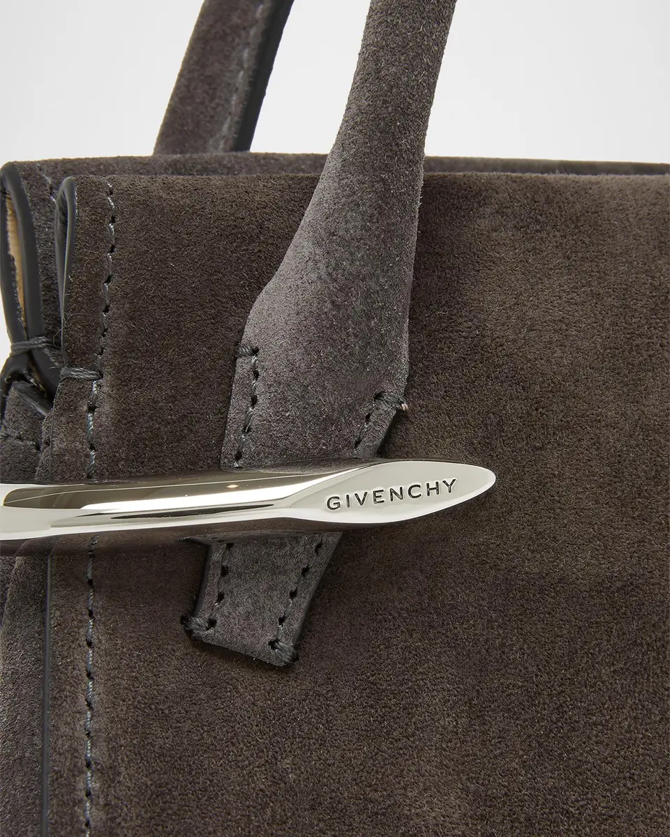 Givenchy Pinch Mini Suede Crossbody Bag | Thumbnail 6 Givenchy Pinch Mini Suede Crossbody Bag | Thumbnail 6
