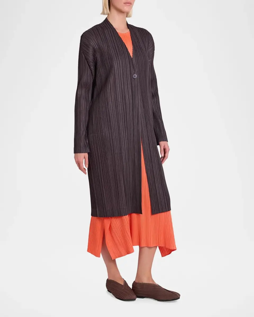 Issey Miyake Pleats Single-Button Jacket | Thumbnail 4 Issey Miyake Pleats Single-Button Jacket | Thumbnail 4