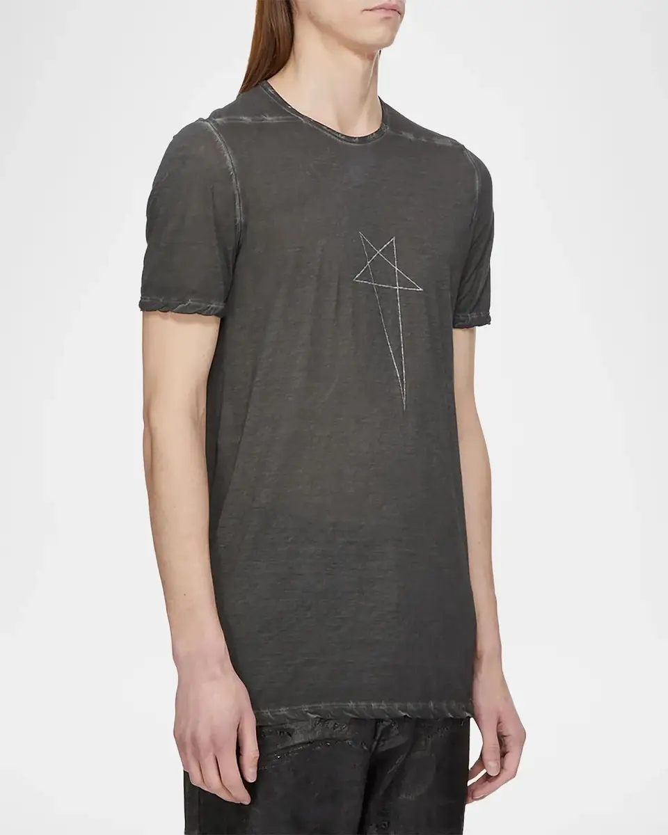 Rick Owens Level T Faded T-Shirt | Thumbnail 4