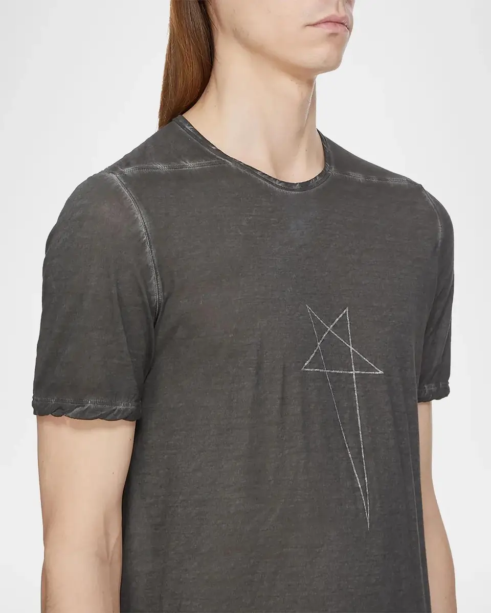 Rick Owens Level T Faded T-Shirt | Thumbnail 6