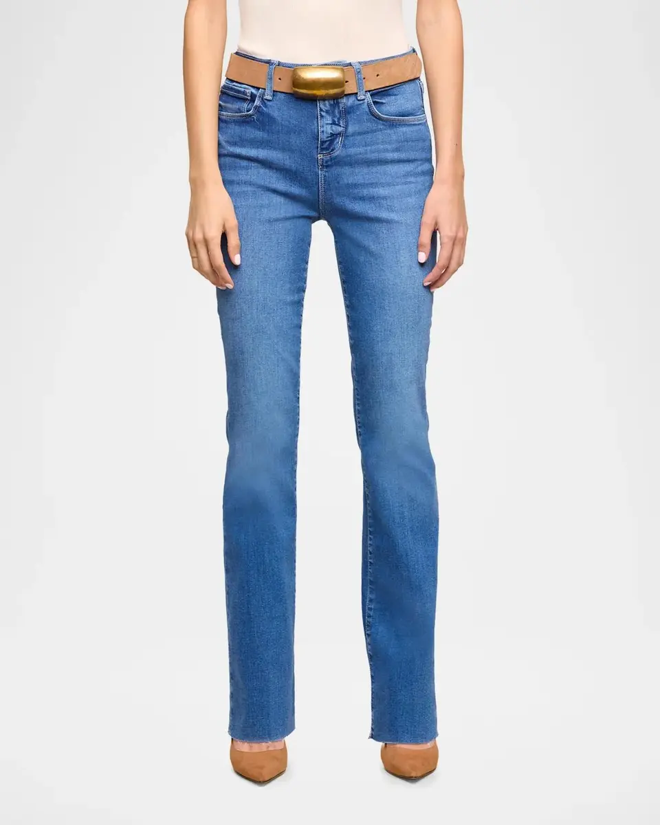L'Agence Ruth High-Rise Straight-Fit Jeans | Thumbnail 4 L'Agence Ruth High-Rise Straight-Fit Jeans | Thumbnail 4