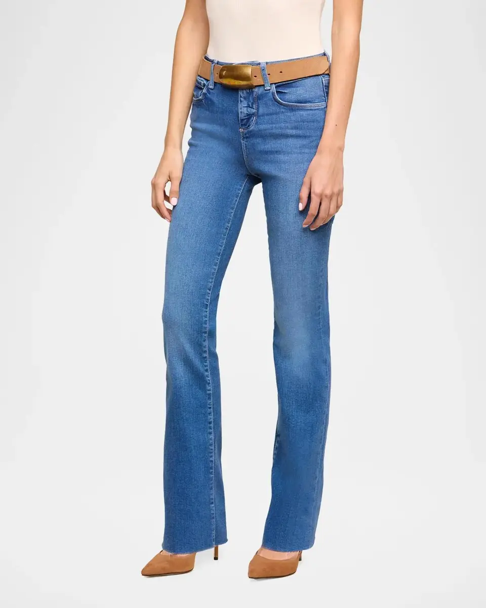 L'Agence Ruth High-Rise Straight-Fit Jeans | Thumbnail 5 L'Agence Ruth High-Rise Straight-Fit Jeans | Thumbnail 5