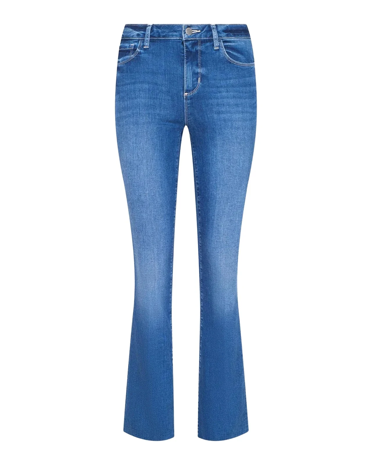 L'Agence Ruth High-Rise Straight-Fit Jeans