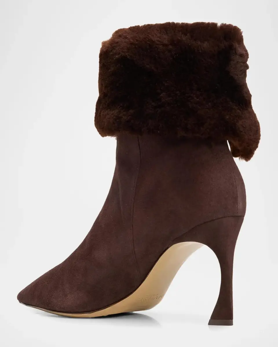 Alexandre Birman Mirabela 85MM Curly Booties | Thumbnail 4
