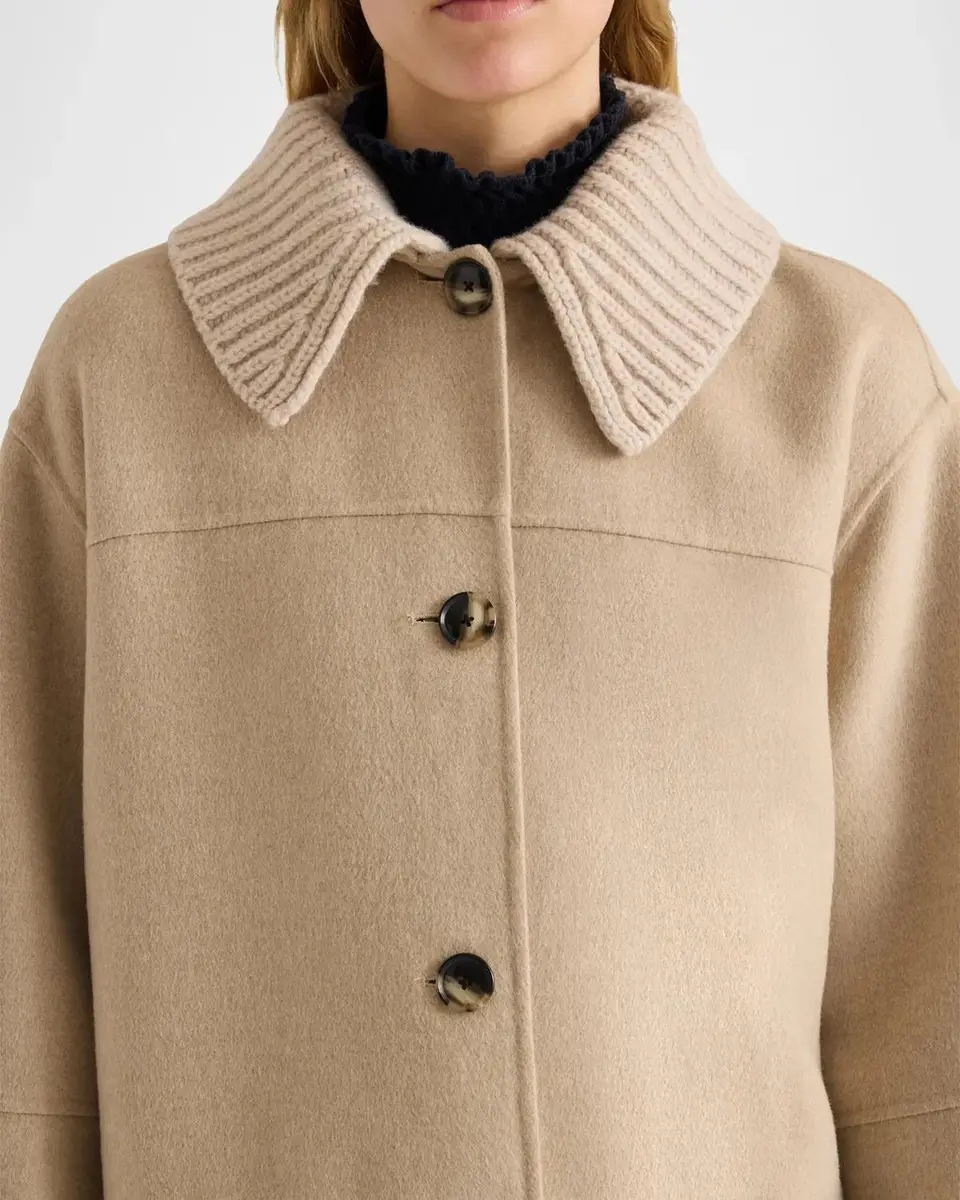 Proenza Schouler Lisa Double-Faced Wool-Cashmere Jacket | Thumbnail 4 Proenza Schouler Lisa Double-Faced Wool-Cashmere Jacket | Thumbnail 4