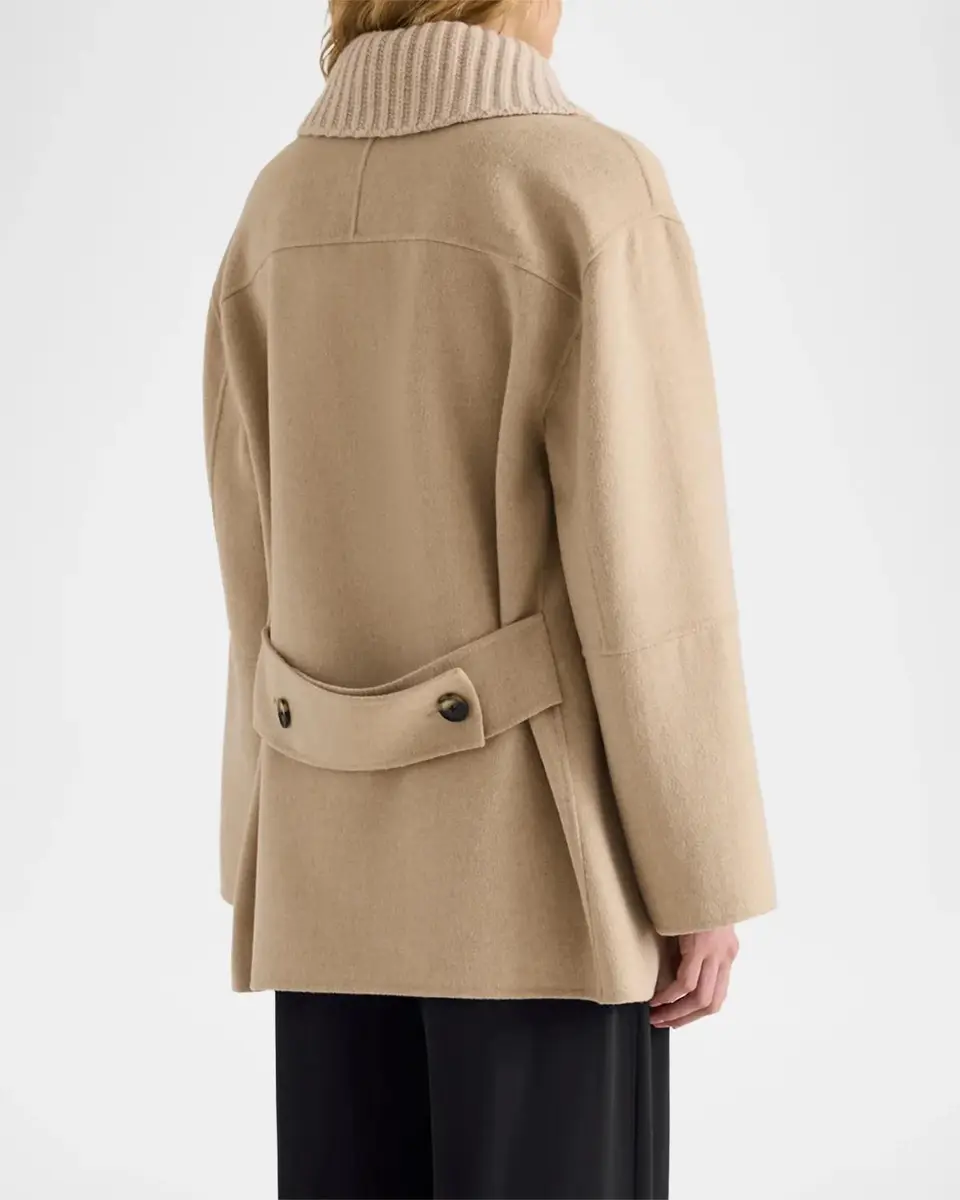 Proenza Schouler Lisa Double-Faced Wool-Cashmere Jacket | Thumbnail 5 Proenza Schouler Lisa Double-Faced Wool-Cashmere Jacket | Thumbnail 5