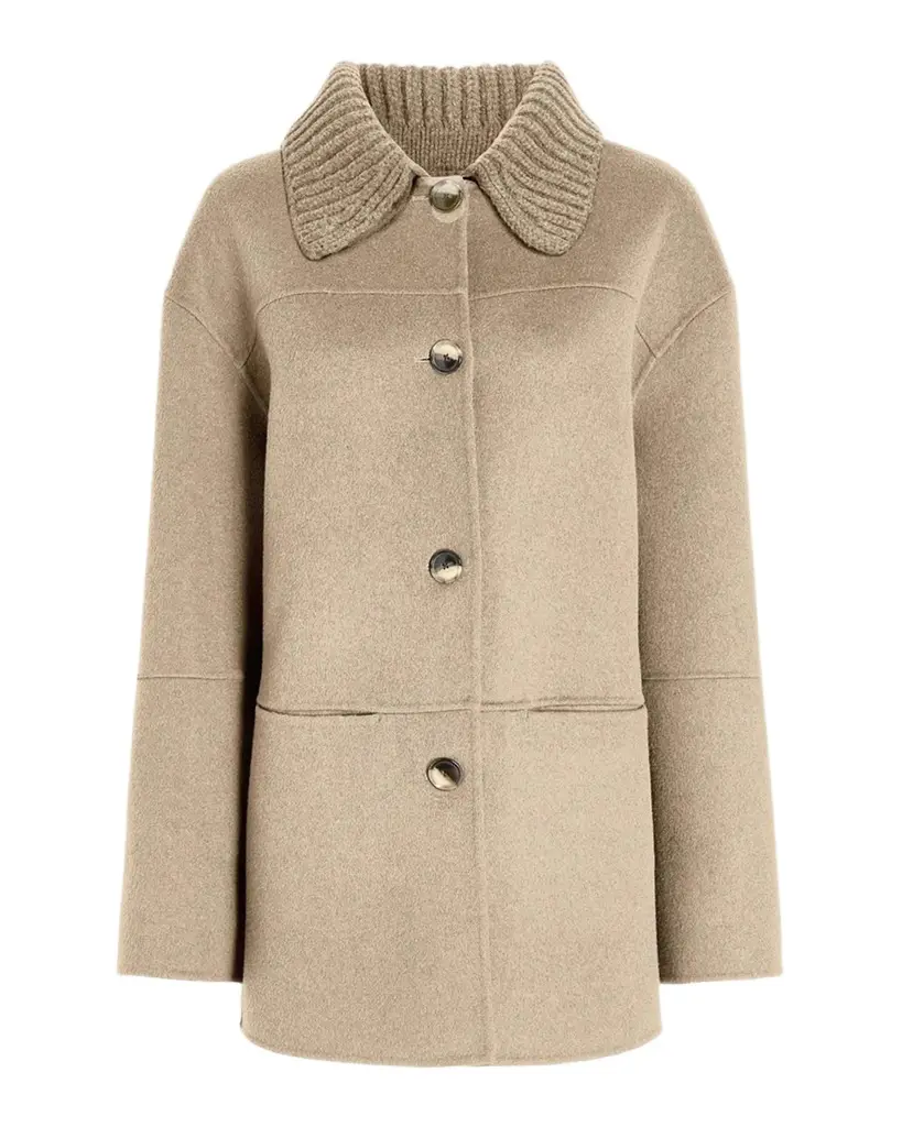 Lisa Double-Faced Wool-Cashmere Jacket
