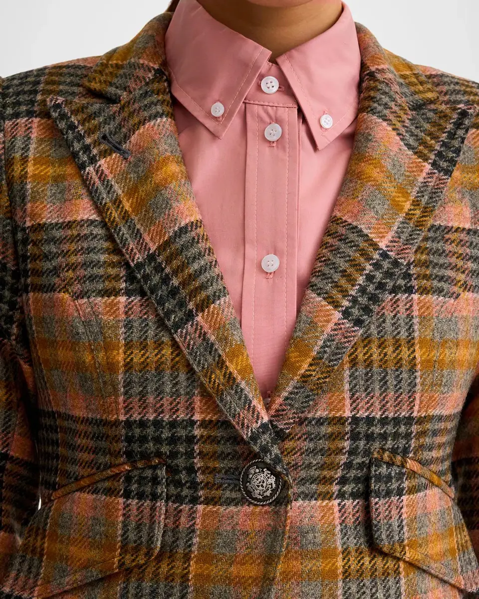 SMYTHE Glen-Check Wool Blazer | Thumbnail 4 SMYTHE Glen-Check Wool Blazer | Thumbnail 4