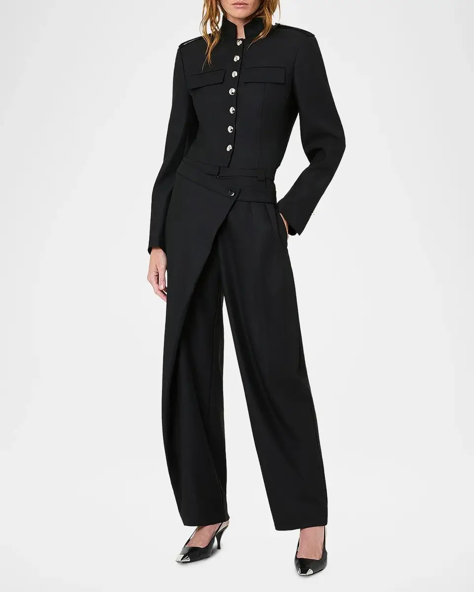 NICHOLAS Tamsin Cropped Button-Front Jacket | Thumbnail 2 NICHOLAS Tamsin Cropped Button-Front Jacket | Thumbnail 2