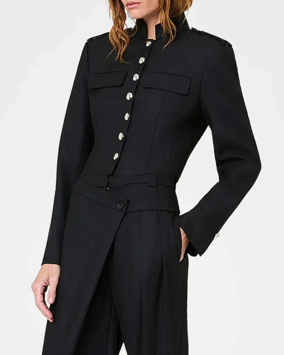 NICHOLAS Tamsin Cropped Button-Front Jacket | Thumbnail 4 NICHOLAS Tamsin Cropped Button-Front Jacket | Thumbnail 4