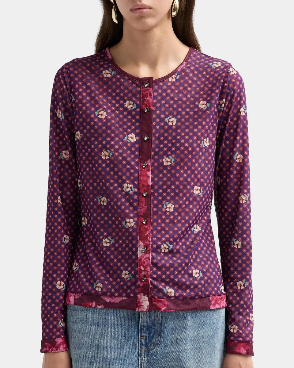 Johnny Was Caddey Floral-Print Cardigan | Thumbnail 5 Johnny Was Caddey Floral-Print Cardigan | Thumbnail 5
