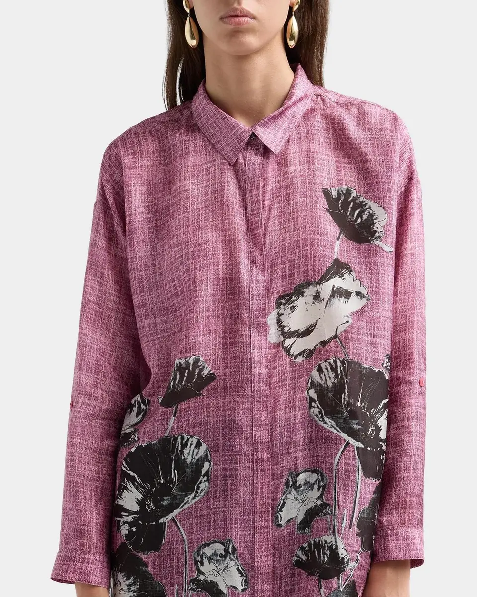 Johnny Was The Audrey Floral Silk Shirt | Thumbnail 5 Johnny Was The Audrey Floral Silk Shirt | Thumbnail 5