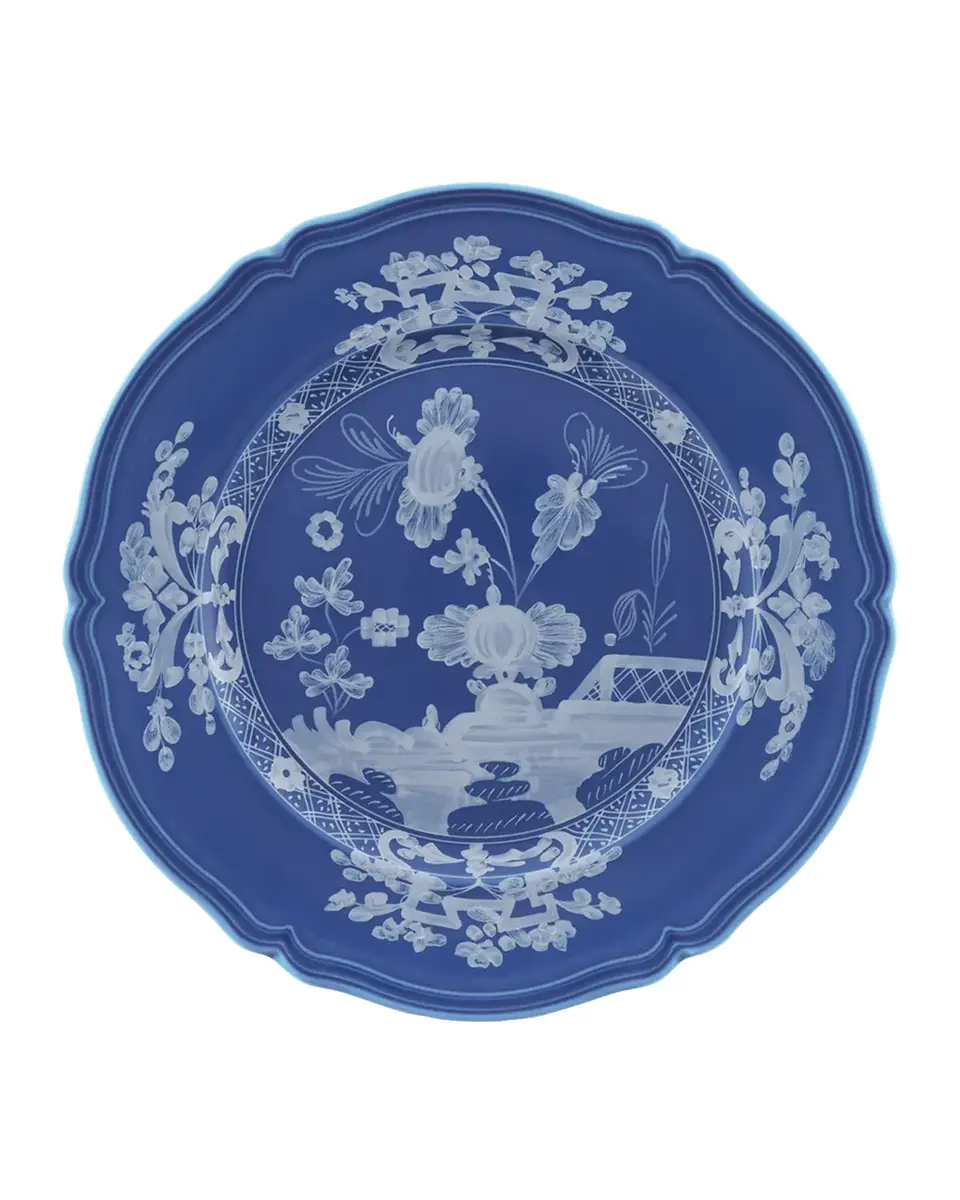 GINORI 1735 Oriente Indaco Porcelain Charger Plate | Thumbnail 2 GINORI 1735 Oriente Indaco Porcelain Charger Plate | Thumbnail 2