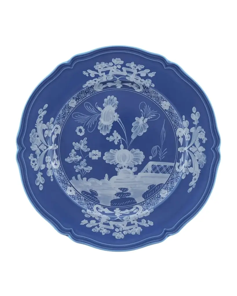 GINORI 1735 Oriente Indaco Porcelain Charger Plate