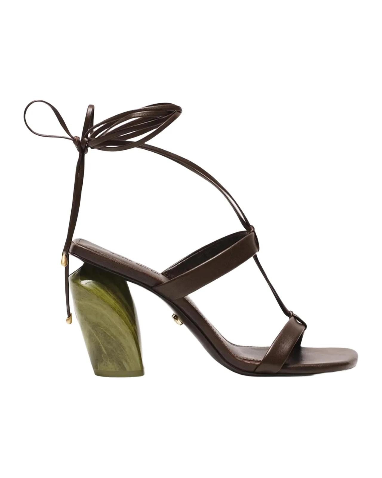 Bri 90MM Strappy Jade Heel Sandals Bri 90MM Strappy Jade Heel Sandals