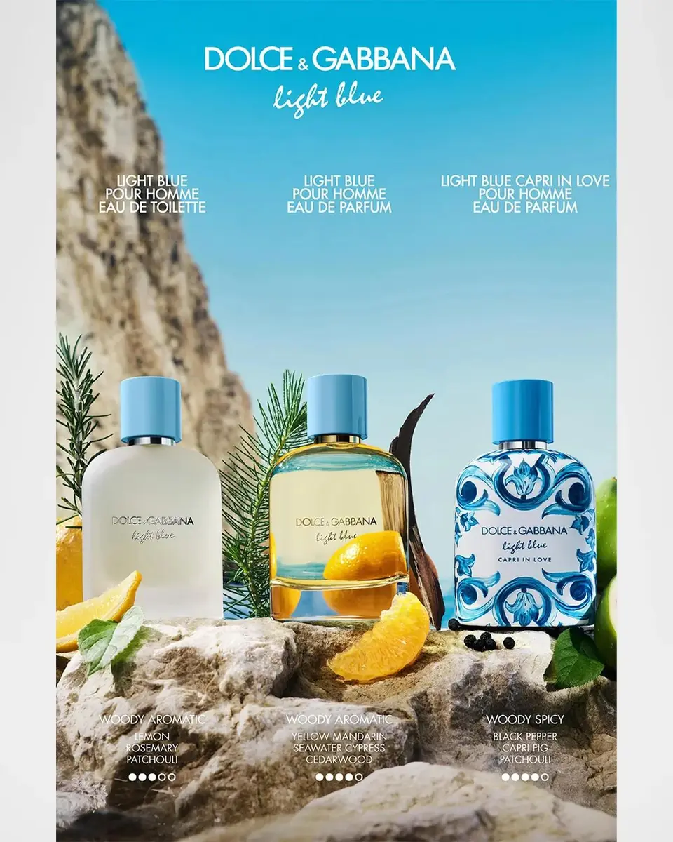 Dolce & Gabbana Beauty Light Blue Pour Homme Eau de Parfum | Thumbnail 4 Dolce & Gabbana Beauty Light Blue Pour Homme Eau de Parfum | Thumbnail 4