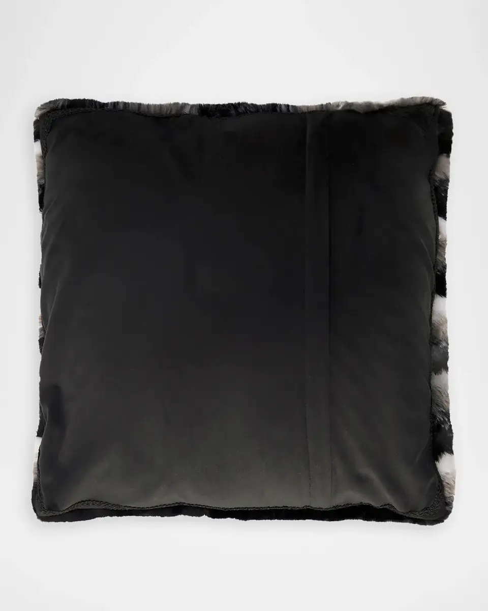 Lyla Grant Faux Chinchilla Pillow, 20" Square | Thumbnail 2 Lyla Grant Faux Chinchilla Pillow, 20" Square | Thumbnail 2