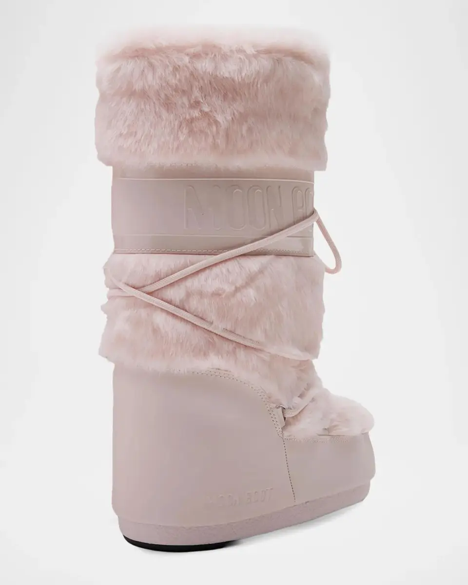 Moon Boot Icon Faux-Fur Snow Boots | Thumbnail 2 Moon Boot Icon Faux-Fur Snow Boots | Thumbnail 2