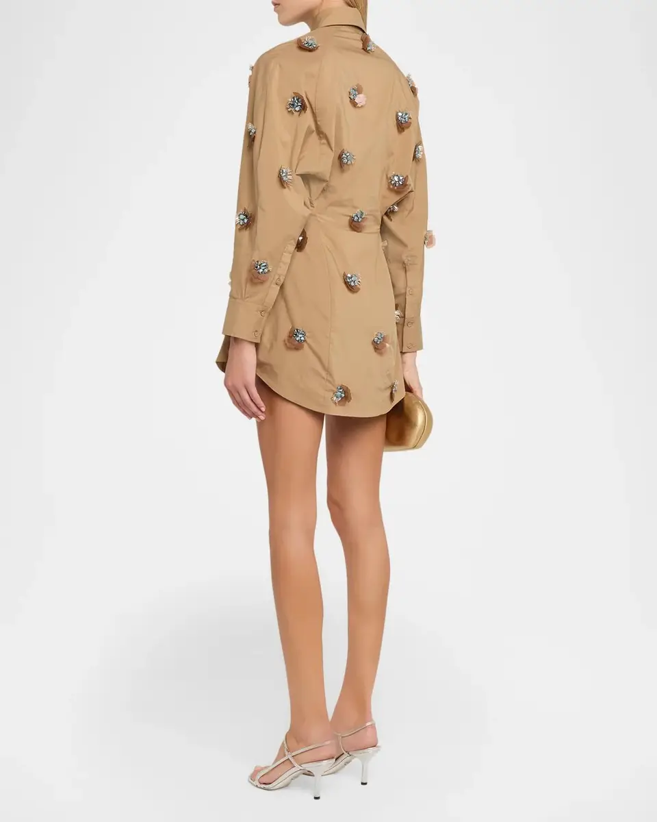JBQ Tess Embellished Mini Shirtdress | Thumbnail 3 JBQ Tess Embellished Mini Shirtdress | Thumbnail 3
