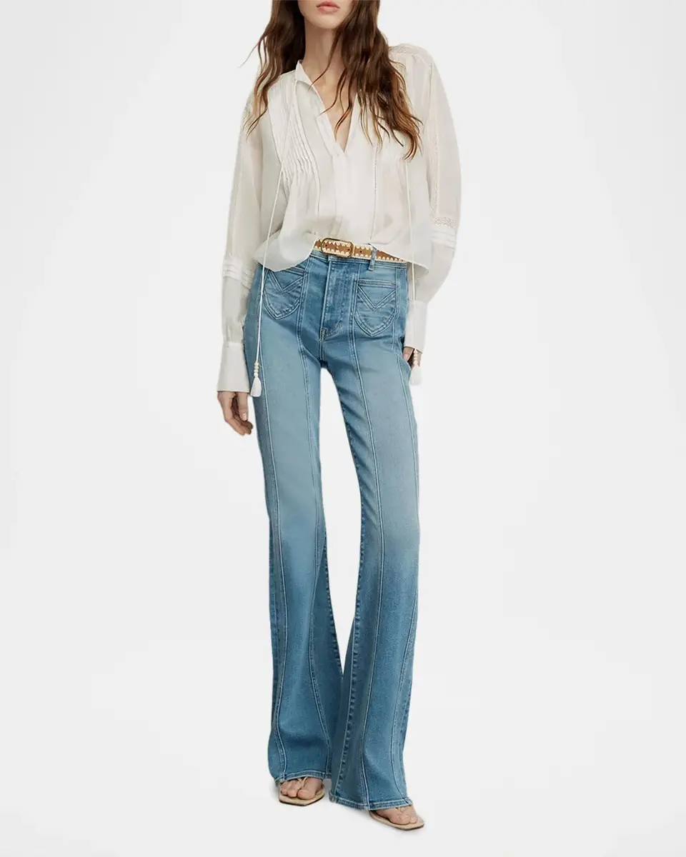Veronica Beard Beverly High-Rise Skinny Flare Jeans | Thumbnail 2 Veronica Beard Beverly High-Rise Skinny Flare Jeans | Thumbnail 2