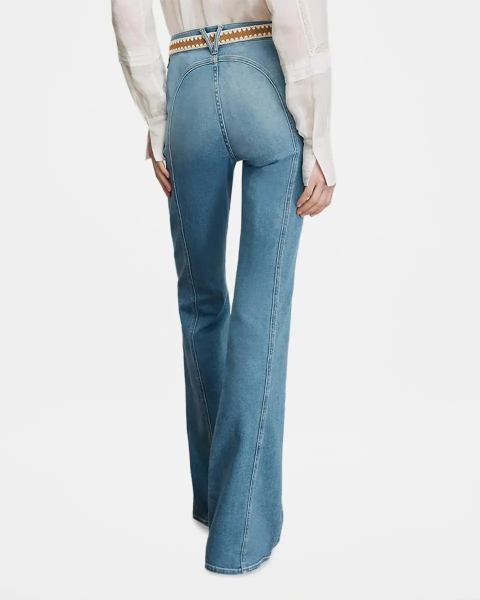 Veronica Beard Beverly High-Rise Skinny Flare Jeans | Thumbnail 3 Veronica Beard Beverly High-Rise Skinny Flare Jeans | Thumbnail 3
