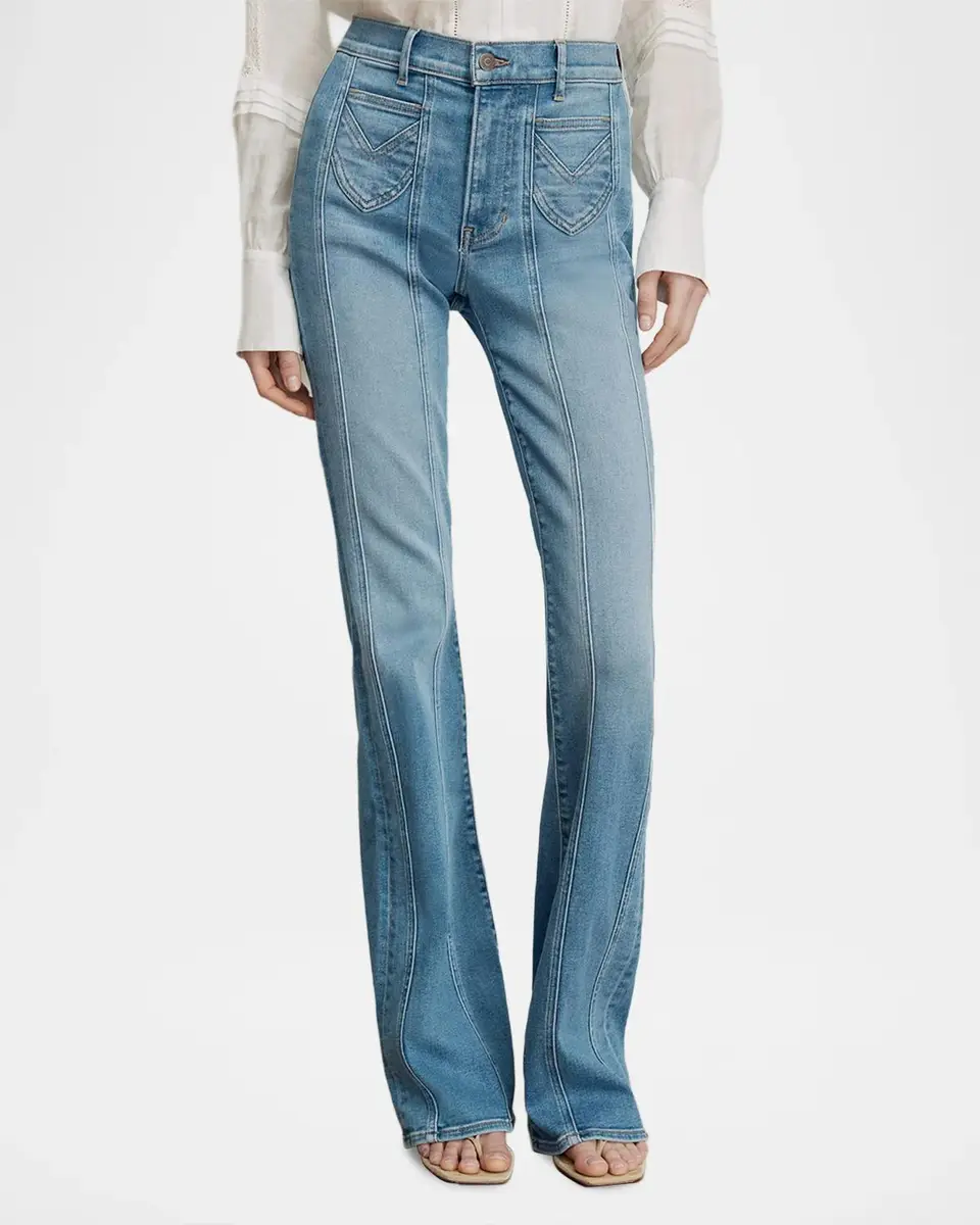 Veronica Beard Beverly High-Rise Skinny Flare Jeans | Thumbnail 4 Veronica Beard Beverly High-Rise Skinny Flare Jeans | Thumbnail 4