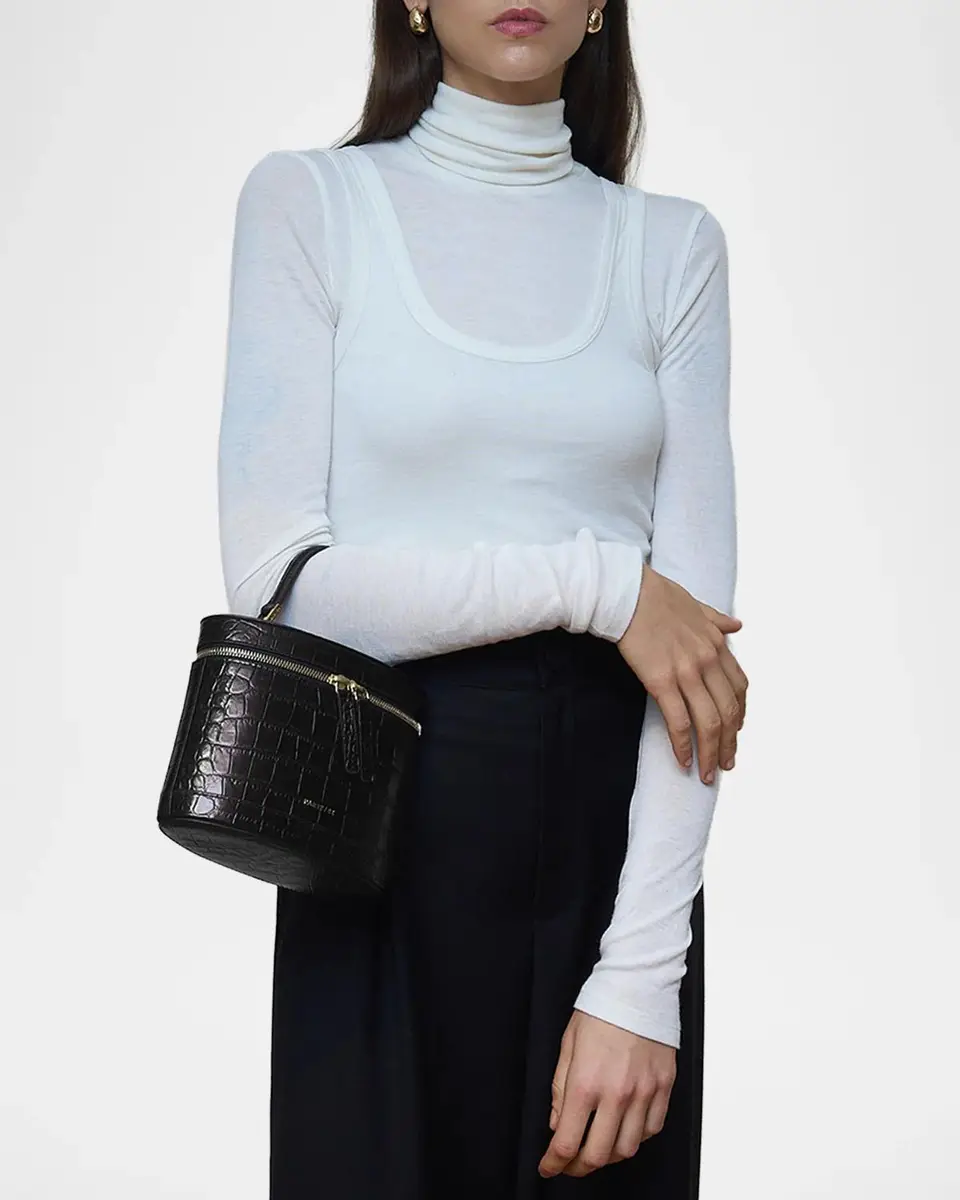 PARIS/64 Prismatic Embossed Leather Top-Handle Bag | Thumbnail 2 PARIS/64 Prismatic Embossed Leather Top-Handle Bag | Thumbnail 2