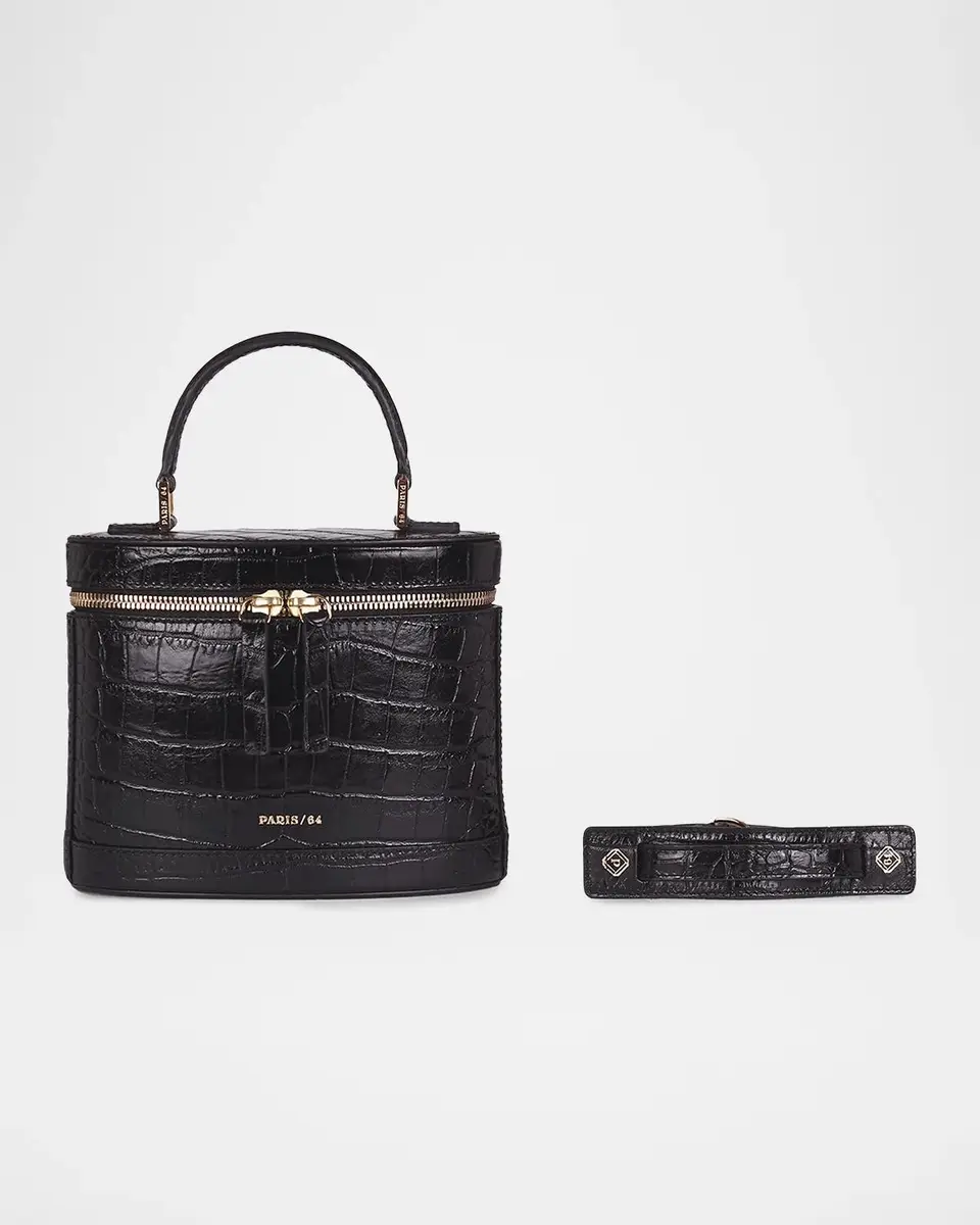 PARIS/64 Prismatic Embossed Leather Top-Handle Bag | Thumbnail 6 PARIS/64 Prismatic Embossed Leather Top-Handle Bag | Thumbnail 6