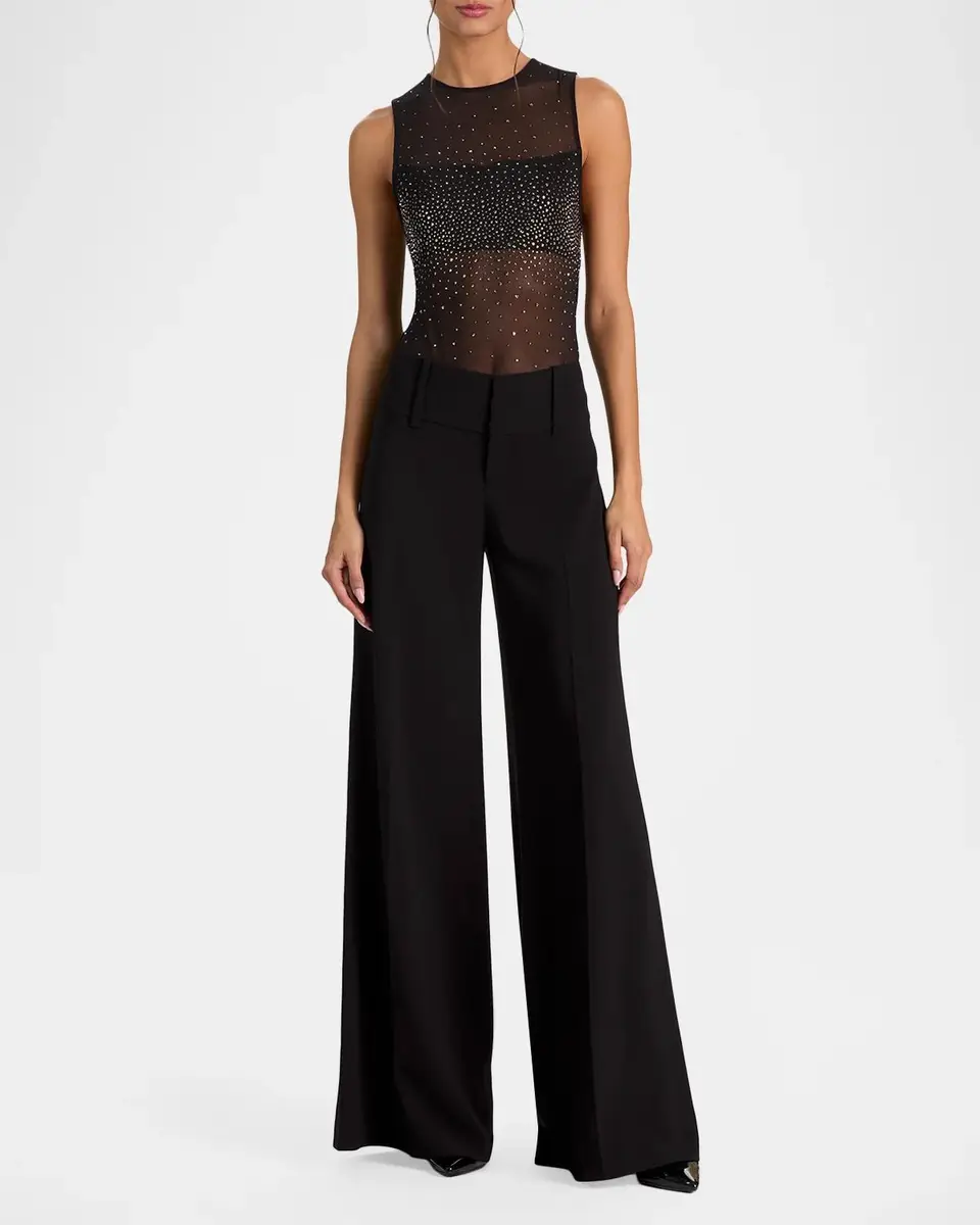 Alice + Olivia Bandeau Embellished Bodysuit | Thumbnail 2 Alice + Olivia Bandeau Embellished Bodysuit | Thumbnail 2