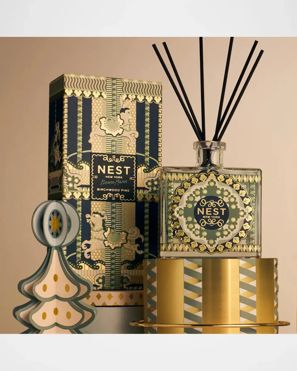 NEST New York x Pierre Marie Birchwood Pine Reed Diffuser, 5.9 oz. | Thumbnail 3 NEST New York x Pierre Marie Birchwood Pine Reed Diffuser, 5.9 oz. | Thumbnail 3