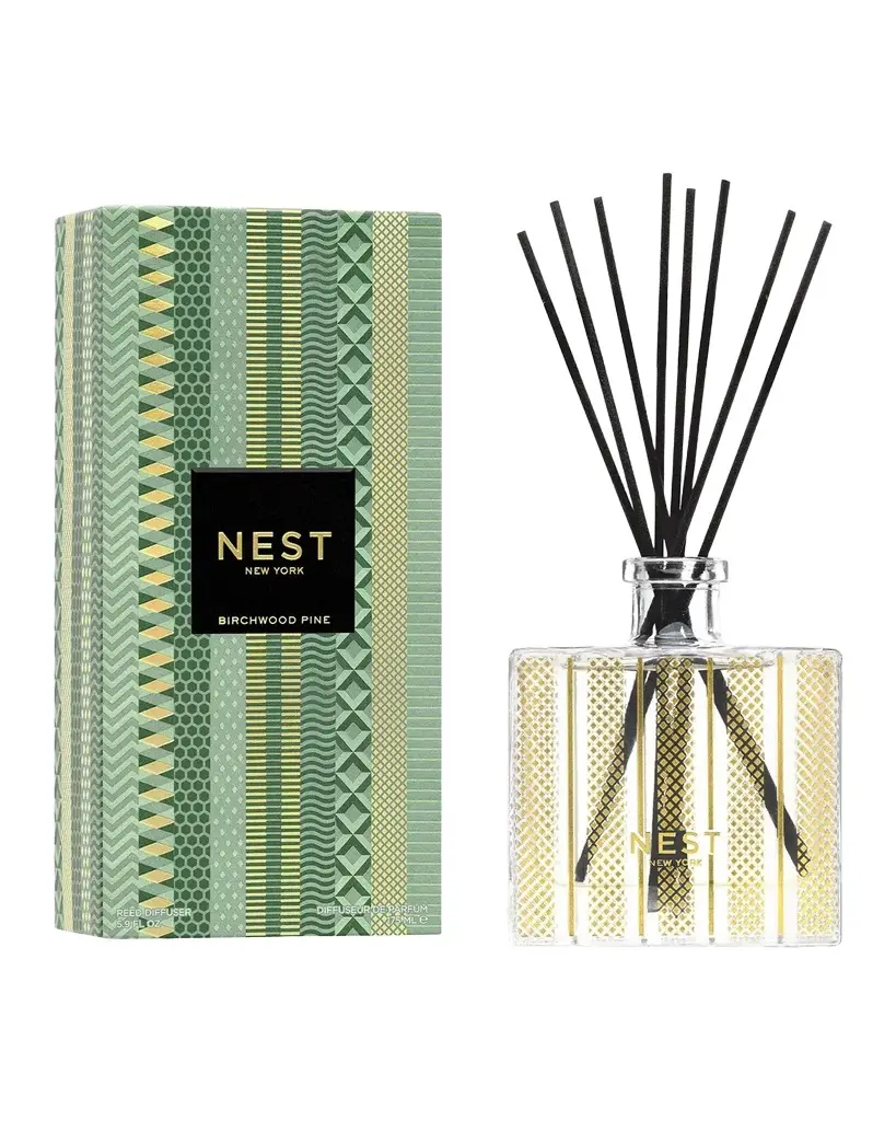 NEST New York Birchwood Pine Reed Diffuser, 5.9 oz.