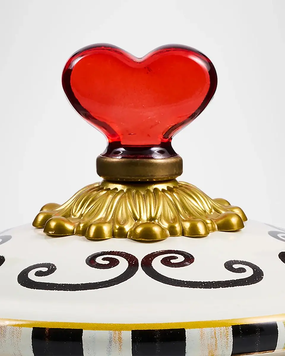 MacKenzie-Childs Small Heart Motif Canister | Thumbnail 2