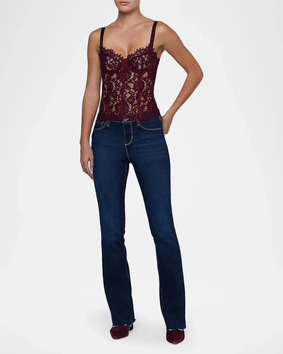 L'Agence Jenny Lace Bustier Top | Thumbnail 2 L'Agence Jenny Lace Bustier Top | Thumbnail 2