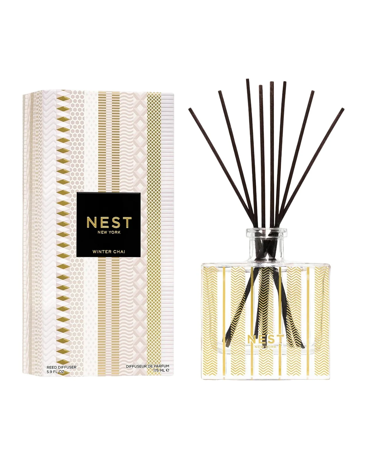 NEST New York Winter Chai Reed Diffuser, 5.9 oz.