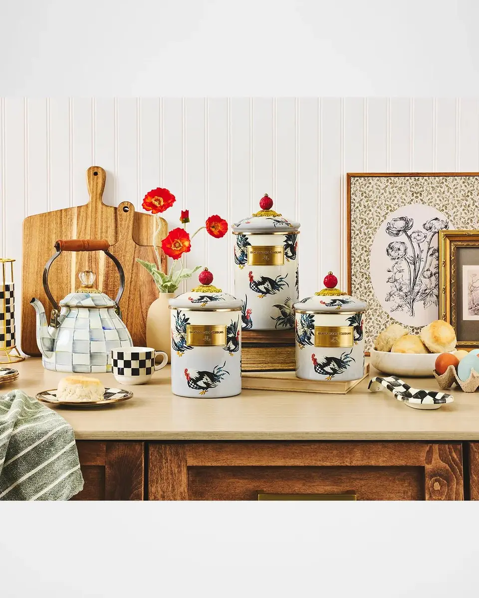 MacKenzie-Childs Henhouse Large Canister | Thumbnail 4 MacKenzie-Childs Henhouse Large Canister | Thumbnail 4