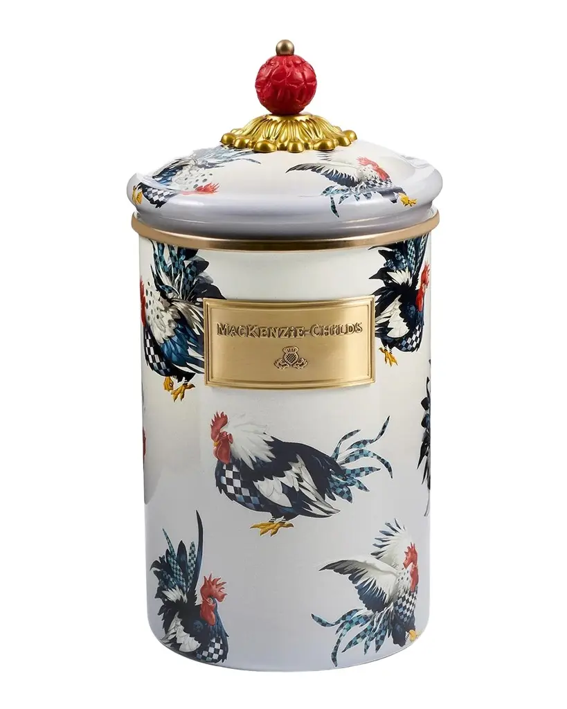 MacKenzie-Childs Henhouse Large Canister