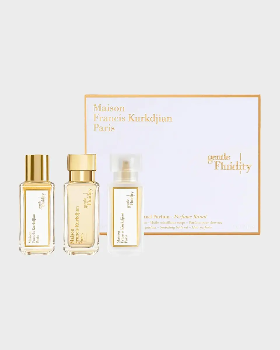 Maison Francis Kurkdjian Gentle Fluidity Gold Fragrance Ritual Gift Set, 3 x 1.2 oz. | Thumbnail 2 Maison Francis Kurkdjian Gentle Fluidity Gold Fragrance Ritual Gift Set, 3 x 1.2 oz. | Thumbnail 2