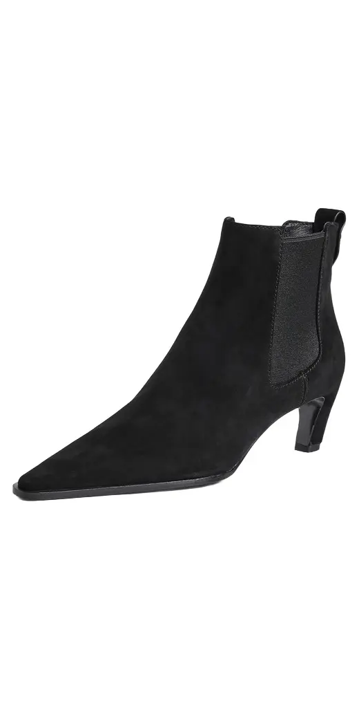 Tory Burch Romy Suede Chelsea Boots 45mm