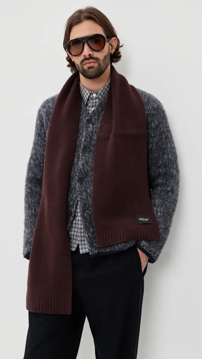 Howlin' Howlin' King Jammy Wool Scarf | Thumbnail 4 Howlin' Howlin' King Jammy Wool Scarf | Thumbnail 4