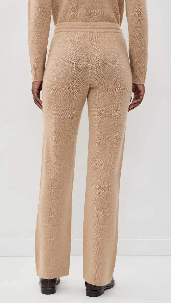 Sporty & Rich Logo Cashmere Trousers | Thumbnail 3 Sporty & Rich Logo Cashmere Trousers | Thumbnail 3