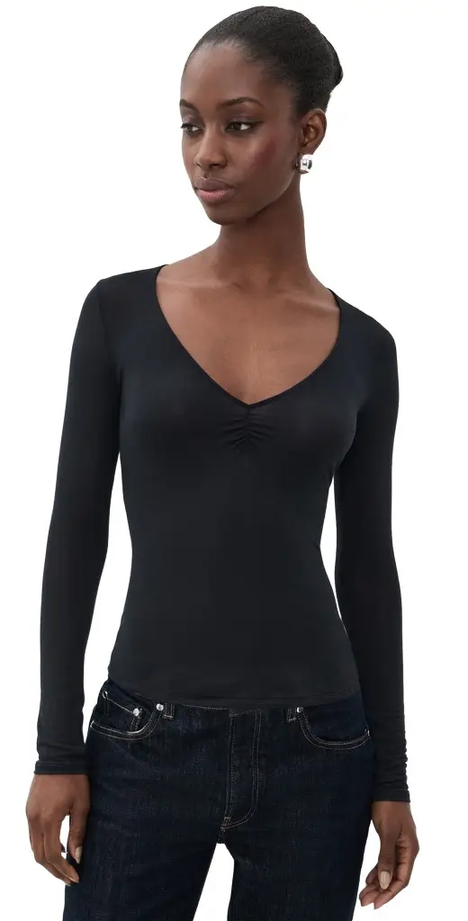 Cashmere Butter Long Sleeve Top
