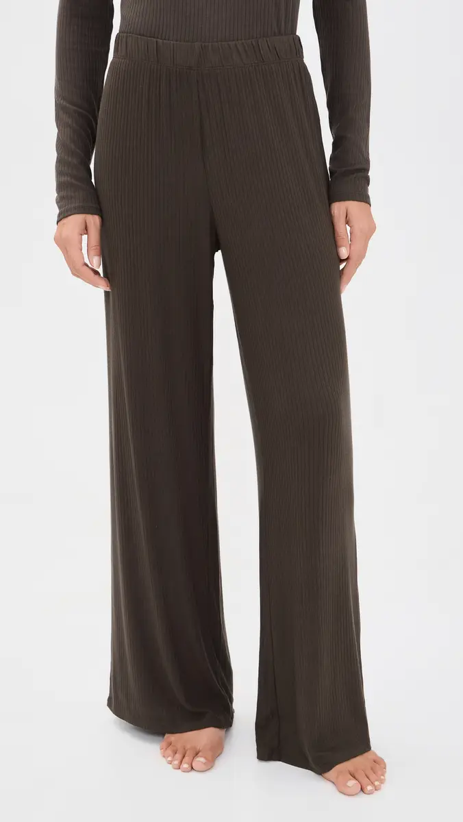Z Supply Just Right Ribbed Pajama Pants | Thumbnail 2 Z Supply Just Right Ribbed Pajama Pants | Thumbnail 2