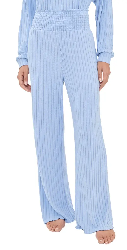Z Supply Dawn Smocked Rib Pants