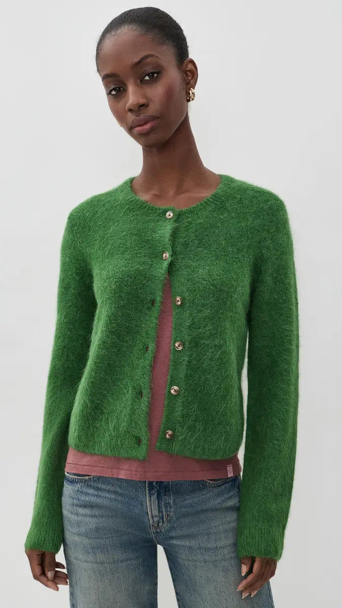 Pistola Yara Alpaca Blend Shrunken Cardigan | Thumbnail 2 Pistola Yara Alpaca Blend Shrunken Cardigan | Thumbnail 2