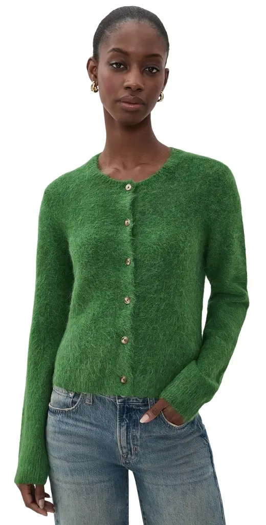 Yara Alpaca Blend Shrunken Cardigan Yara Alpaca Blend Shrunken Cardigan