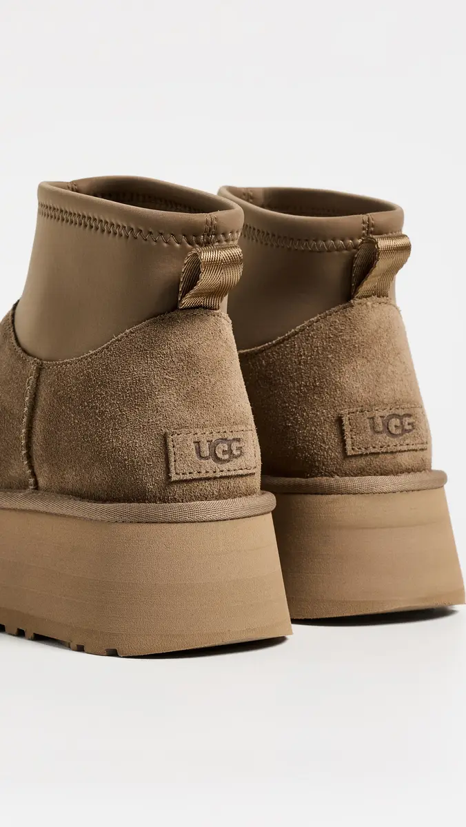 UGG Classic Mini Dipper Boots with Legwarmers Light Bronze | Thumbnail 6 UGG Classic Mini Dipper Boots with Legwarmers Light Bronze | Thumbnail 6